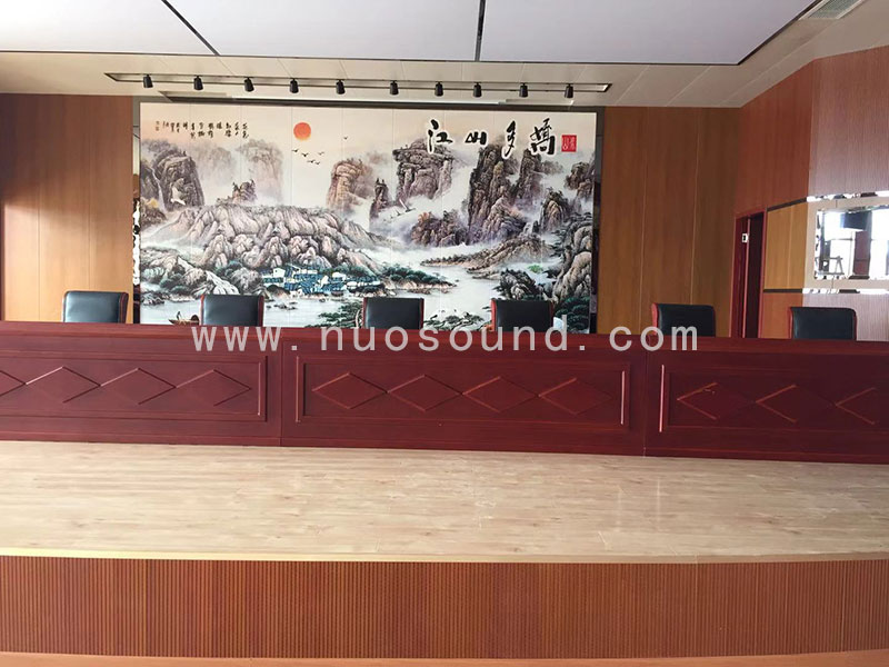 湖北省黃岡市羅田縣栗子坳小學報告廳吸音工程