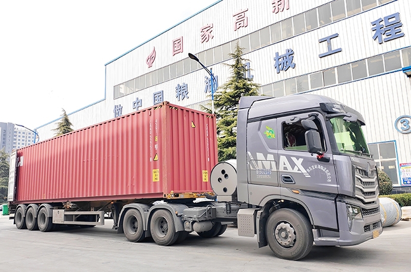 100TPD葵花籽餅浸出項(xiàng)目發(fā)往波蘭