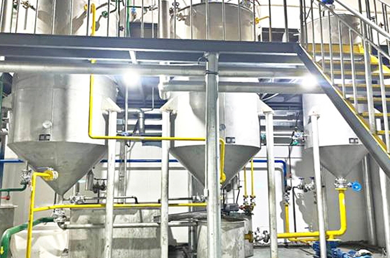 30TPD山核桃榨油及配套精煉項(xiàng)目交付