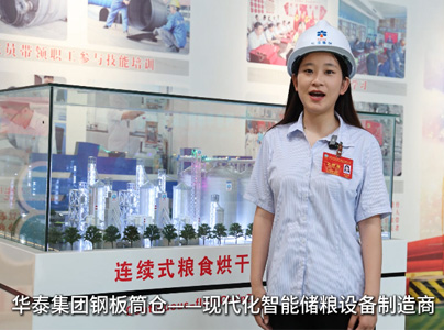產(chǎn)品視頻|大型糧食倉儲設(shè)備鋼板筒倉